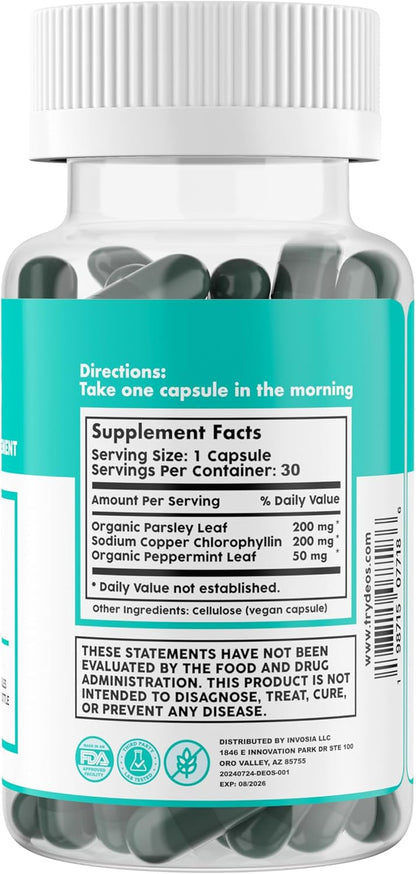 Internal Deodorant Capsules