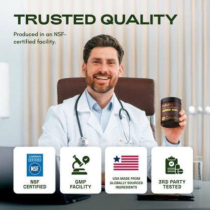 NMN Supplement – 4-In-1 NAD Supplement with Quercetin